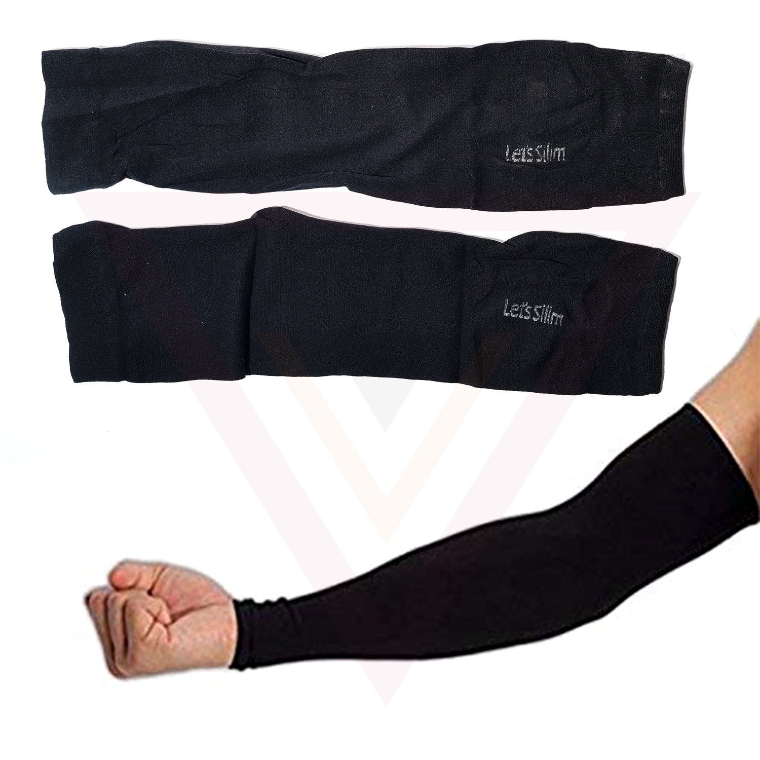 1 Pair Arm Sleeves Sun Protection Gloves – Velvet London