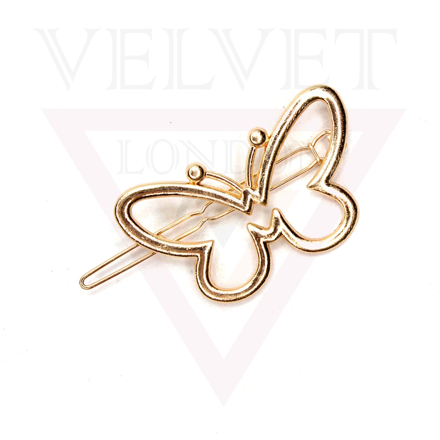 Rose Gold Hair Clip Metal Hair Pin Sliders Korean Clip Cute Metal Hair Beauty Clip