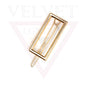 Rose Gold Hair Clip Metal Hair Pin Sliders Korean Clip Cute Metal Hair Beauty Clip