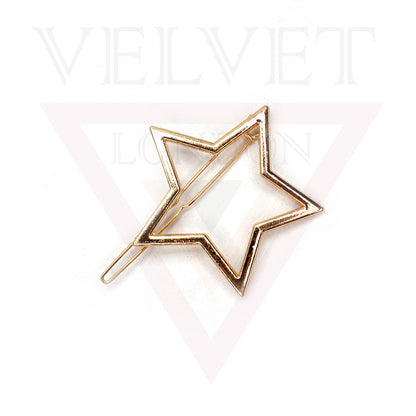 Rose Gold Hair Clip Metal Hair Pin Sliders Korean Clip Cute Metal Hair Beauty Clip