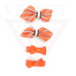 Pack Of 4 Hair Clips Bow Lining Baby Toddlers Hairpins