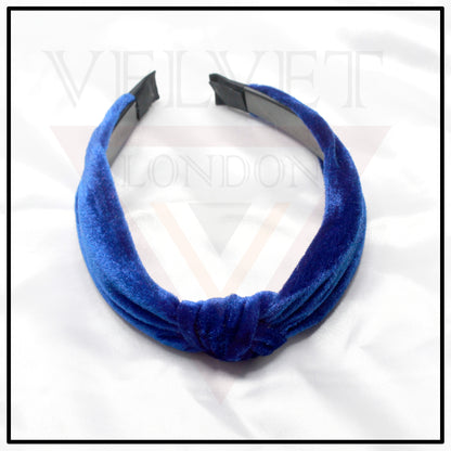 Plain Headband Knot Hair Bands Twist Velvet Hair Hoop