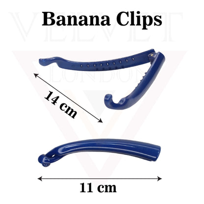 Banana Hair Clips Slim pony tail hair clips