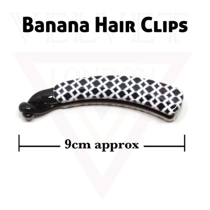 Banana Hair Clip Fishtail Comb Ponytail Holder Barley Clip