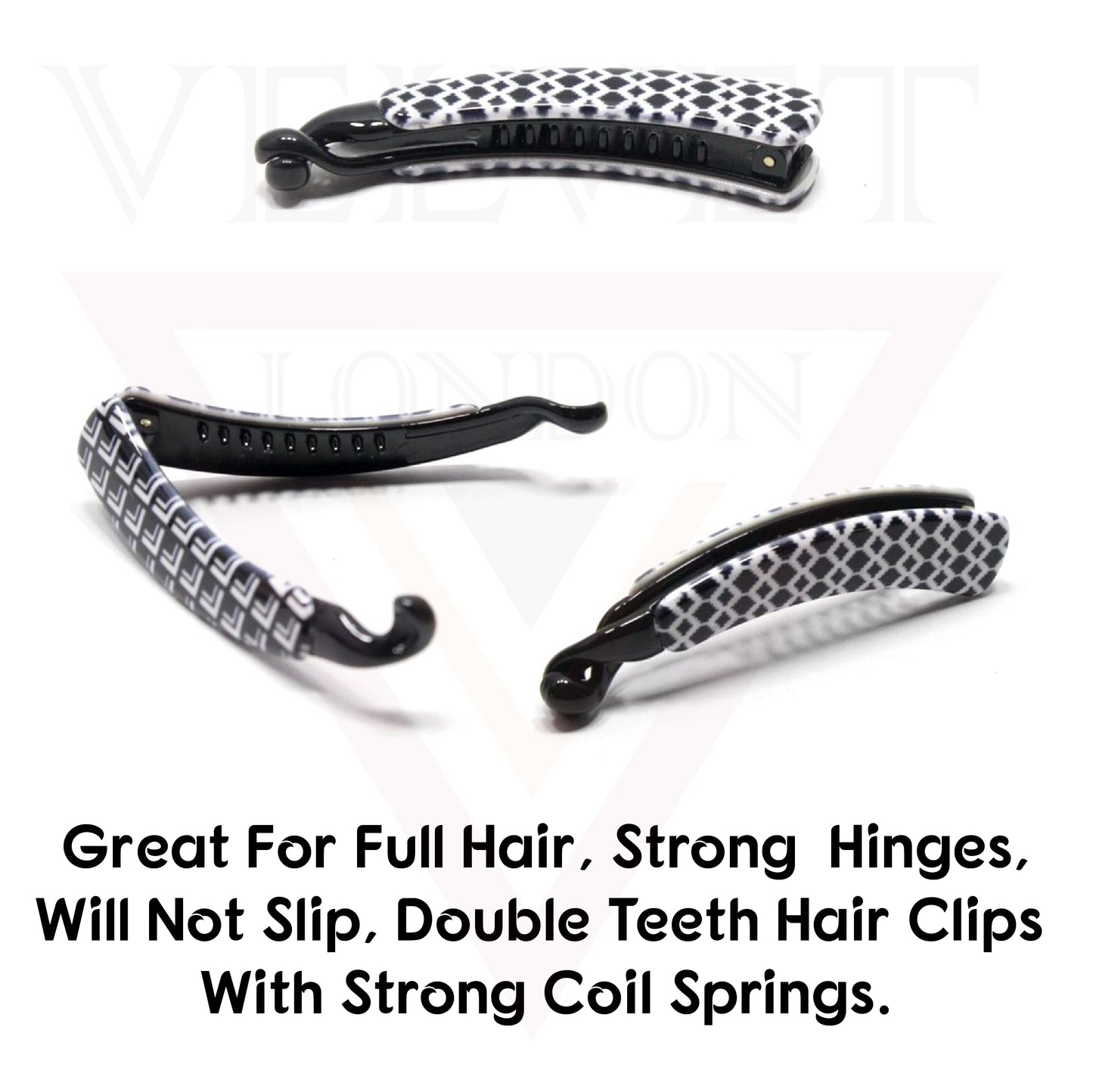 Banana Hair Clip Fishtail Comb Ponytail Holder Barley Clip