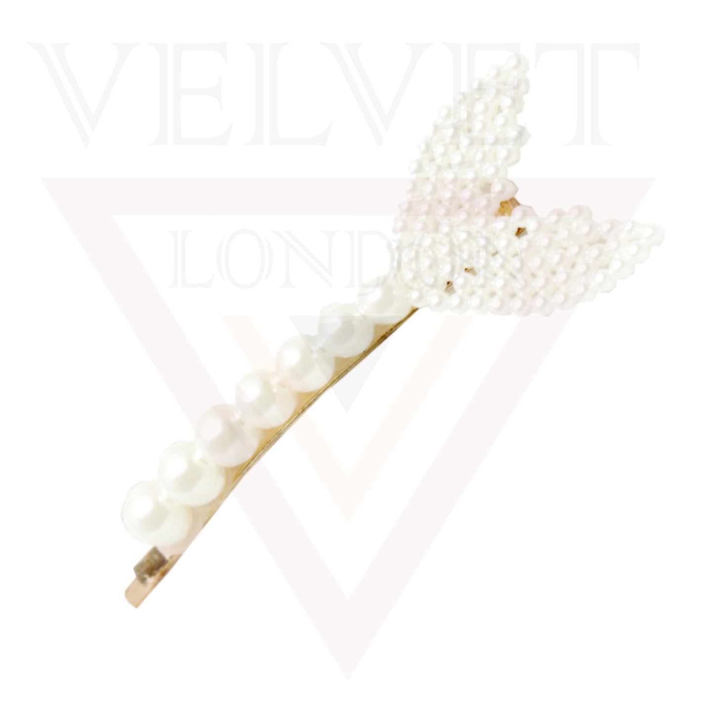 Pearl Hair Grip Hairpins Bow Hair Clips