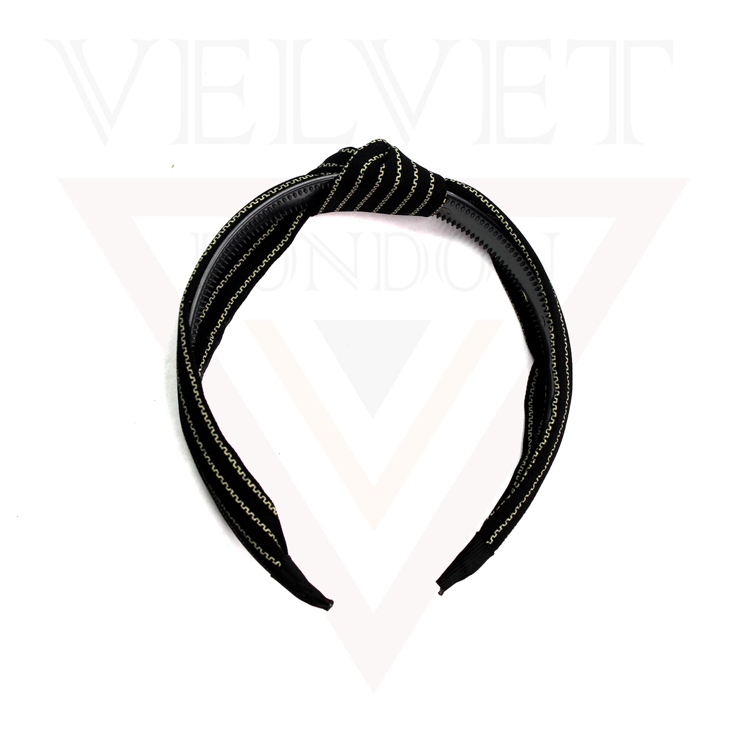 Fabric Band Tiger & Lining Headband Knot Hair Hoop