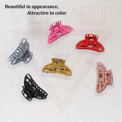 Hair Claw Frosted Clips Clutcher Barrette Jaw Clamp