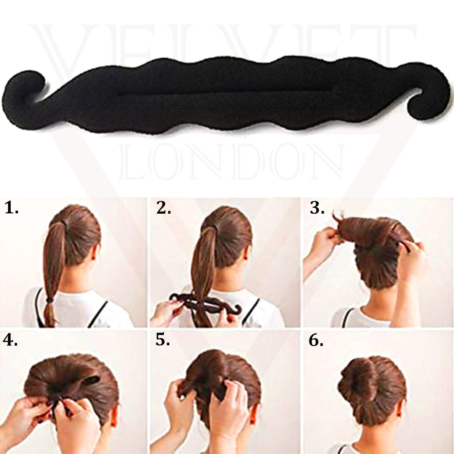 French Hair Bun Maker Braiding Tool Roller Donut French Hair Braider Braiding Bun Maker Tool