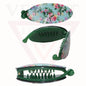 Flower Banana Clip Clamp Fishtail Ponytail Holder Comb Grip