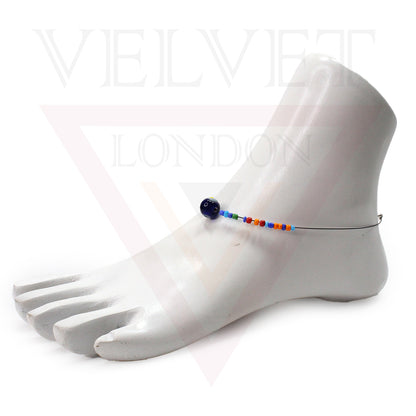 Evil Eye Beads Anklet Extension Chain Bracelet