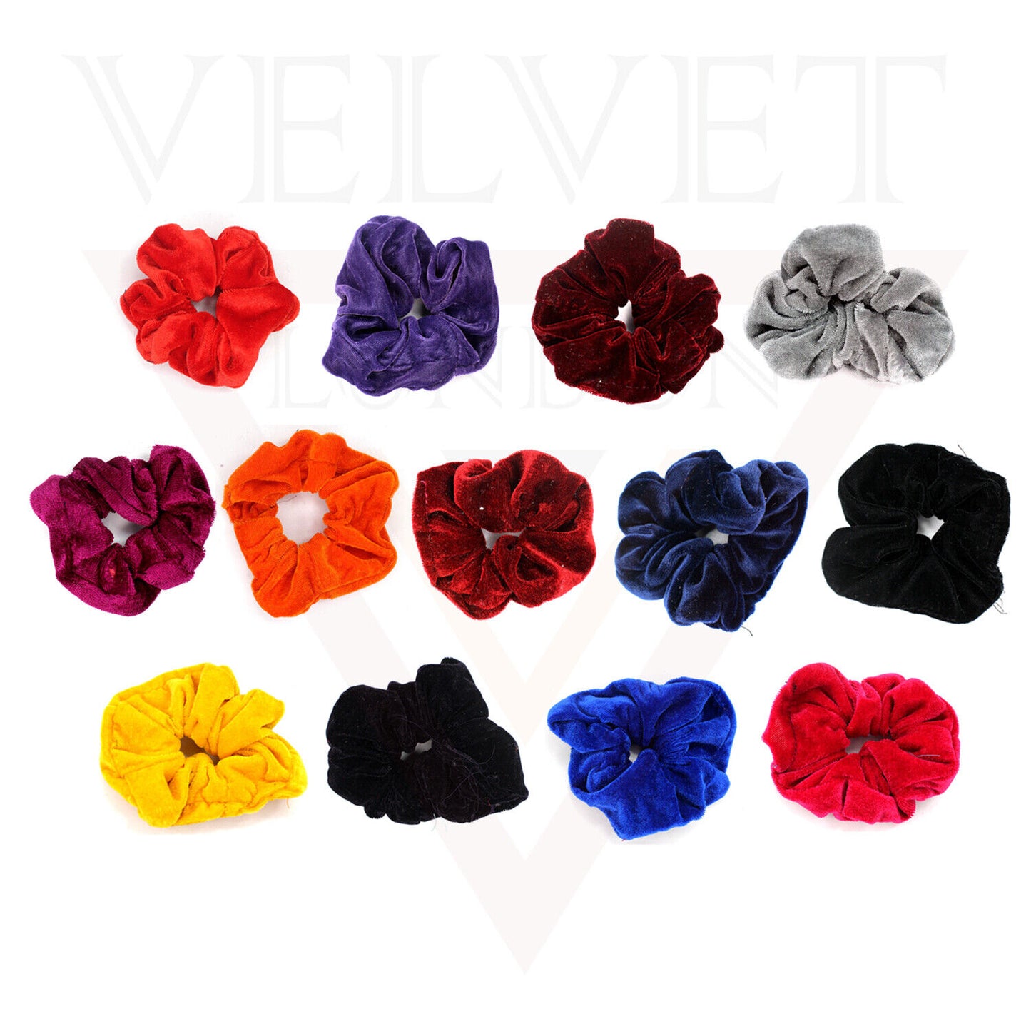 Velvet Elastic Scrunchies Ponytail Holder Rubber Band Soft Hair Band Hair Ties