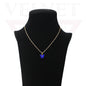 Necklace Colour Butterfly Pendant Golden Chain Vintage Delicate Choker For Women