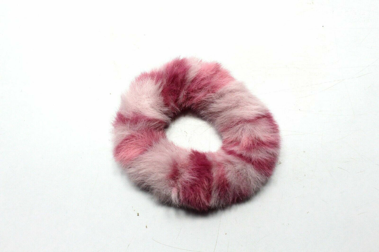 6x Tiger Print Hair Scrunchie Fur Hair Bands Fluffy Elastic Ponytail Tie Rope UK