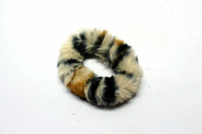 Plush Hair Scrunchie Fur Hair Bands Fluffy Elastic Rubber Ponytail Tie Hair Rope