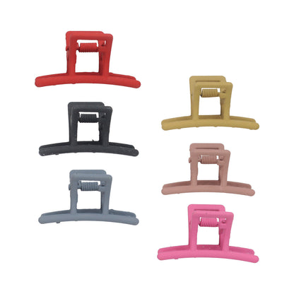 Hair Claw Clips Metal Hair Clamp Colour Clutcher Barrette Jaw Hair Accessories