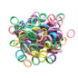 50x Headband Candy Colour Mini Bobbles Elastics Ties Ponies Baby Rope Headwear