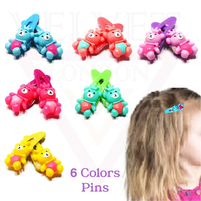 Hair Clips Toddler Cartoon Bracelet Set Hairpins Kids Baby Girls Children Gift