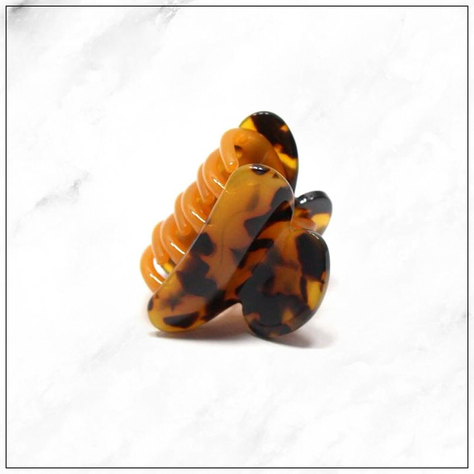 Mini Hair Claw Clips Hairpins Tiger Print Hair Clamps Claw Barrettes Butterfly