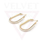 Hoop Earrings Golden Ear Hoop Ring Fashion Earring Dangle Jewellery