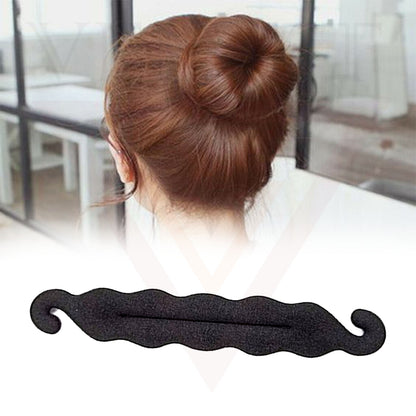 Foam Sponge French Magic Hair Bun Maker Tool Roller Hook Magic French Twist Hair Bun Maker