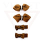 4Pcs Hair Clips Ribbon Bow Baby Toddlers Hairpins