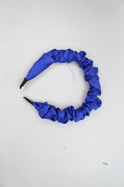 Satin Fabric Headband Scrunchie Hair Band Hair Hoop