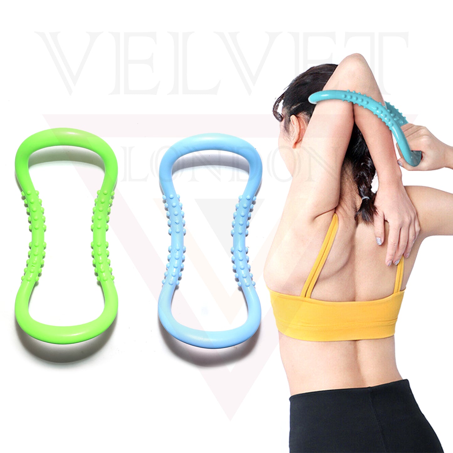 Small Portable Massage Yoga Ring Fitness Pilates Ring