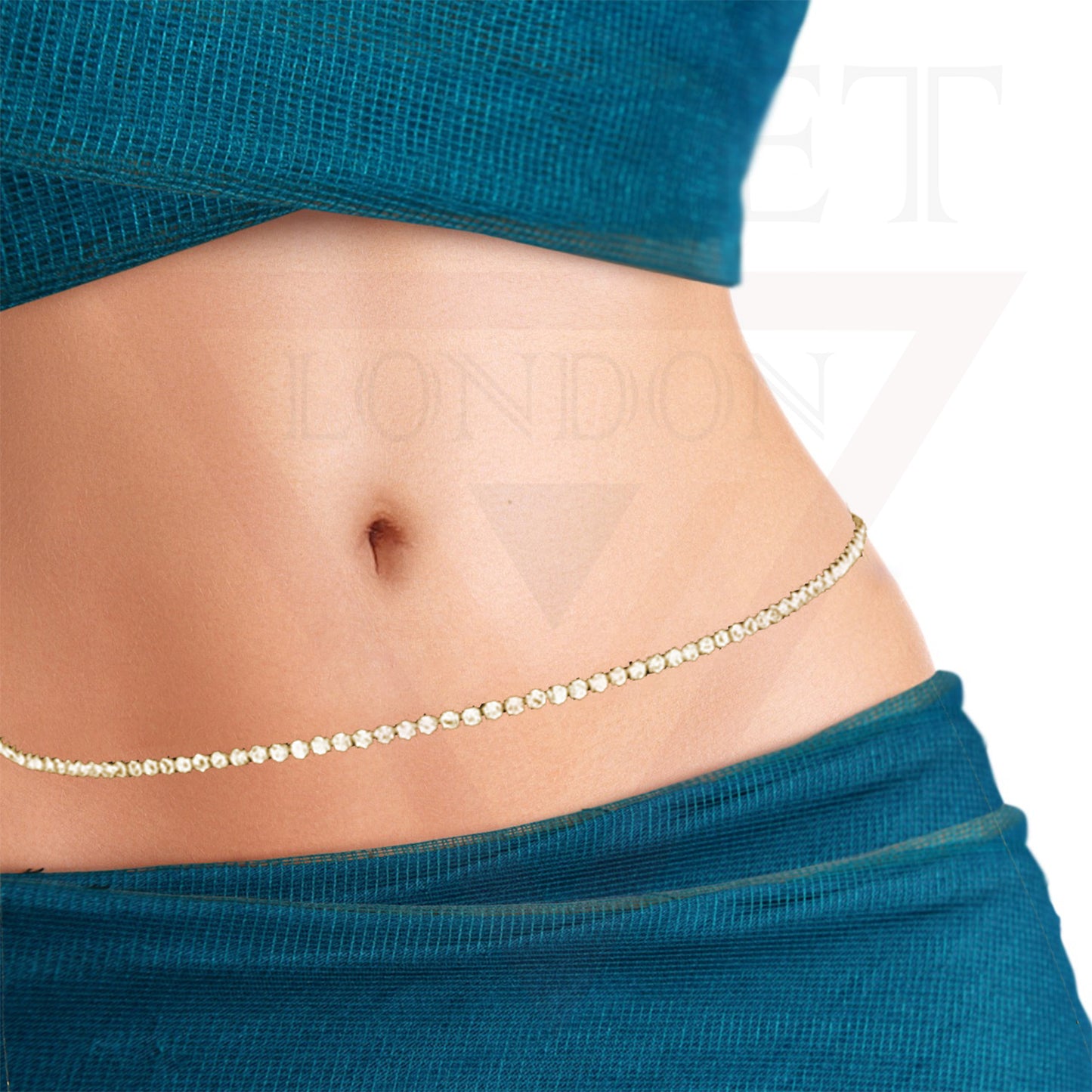 Crystal Waist Belly Chain Body Chains Jewellery Nightclub Waist