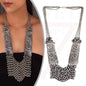 Oxidized Necklace Antique Traditional Long Jewellery
