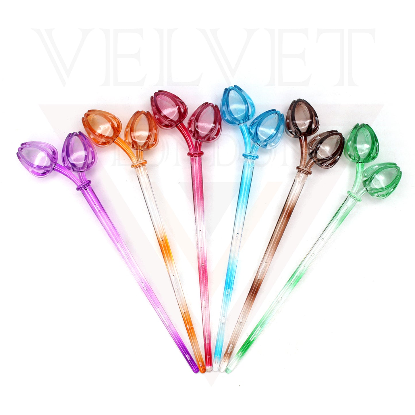 Hair Styling Sticks Messy Bun Maker Floral Hairpin Chopstick