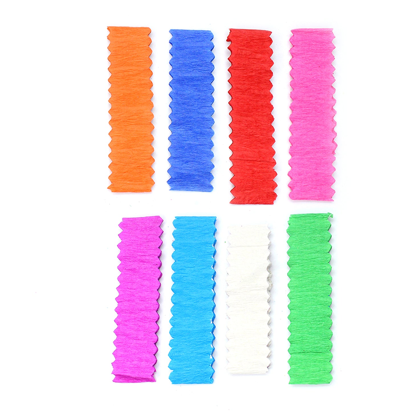 12x Decorative Paper Strip Crepe Paper Craft