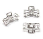 4x Bow Shape Hair Claw Clip Crab Barrette Unbreakable