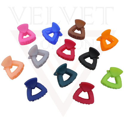 Hair Claw Neon Small Mini Jaw Clamps Clips Barrette Hair Pin