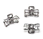 4x Bow Shape Hair Claw Clip Crab Barrette Unbreakable