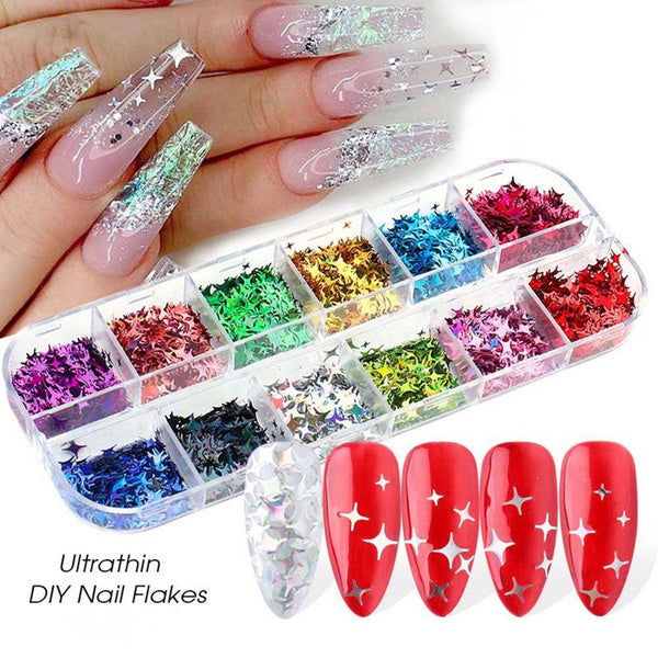 Nail Art Glitter Sequins Tips For Nail Arts