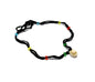 Black Thread Shell Beads Kodi Anklet