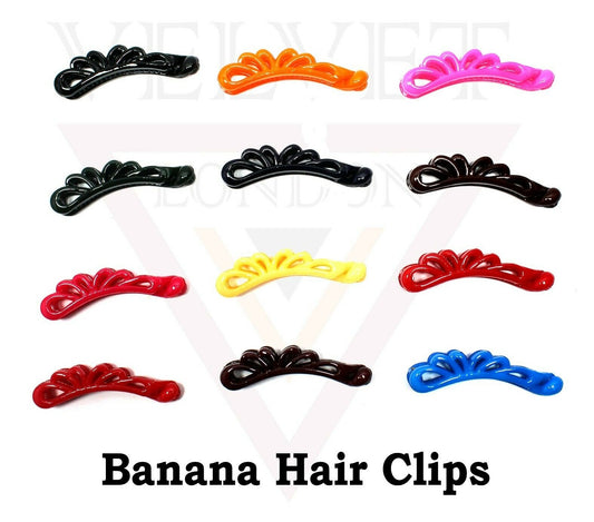 Twist Banana Hair Clip Fishtail Comb Claw French Clips