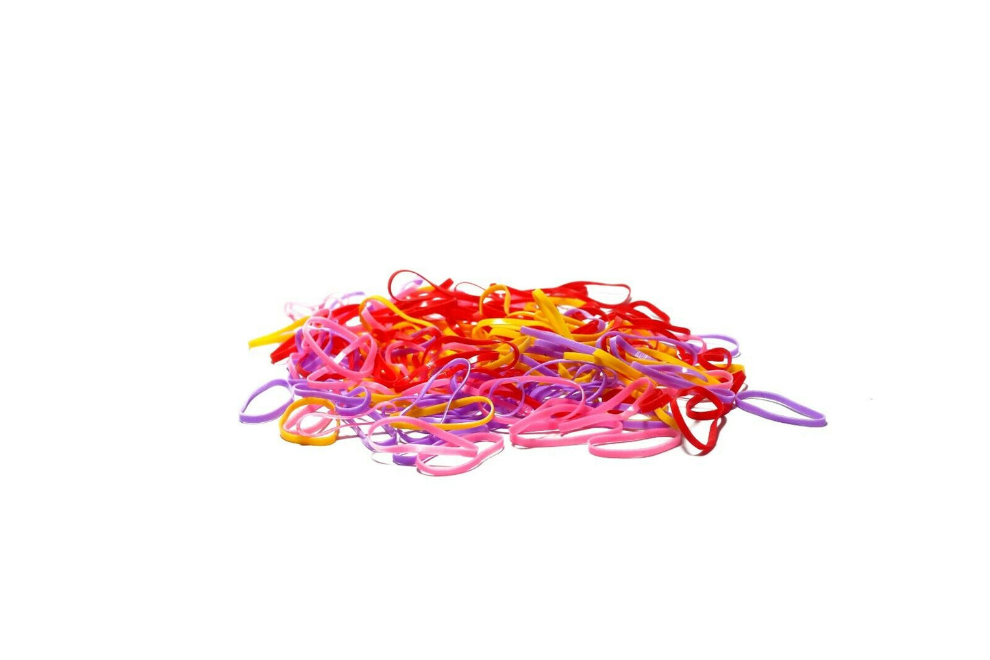 200x Baby Rubber Band Hair Elastic Pony Bands