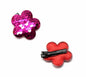 Flower Hairpin Cute Glitter Clips Metal Snap Barrettes