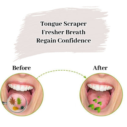 Copper Tongue Cleaner Ayurvedic Scraper Oral Dental