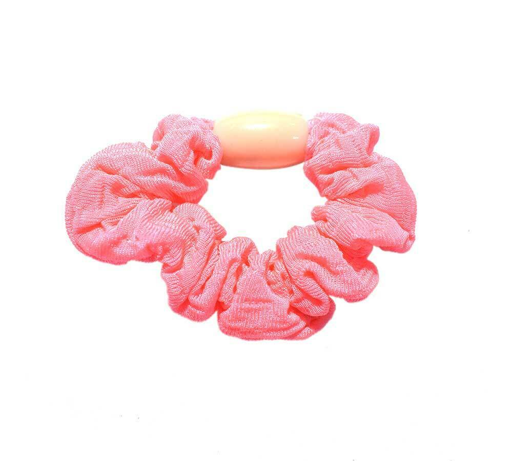 6Pcs Scrunchies Pony Tie Hair Beaded Bobble Bands