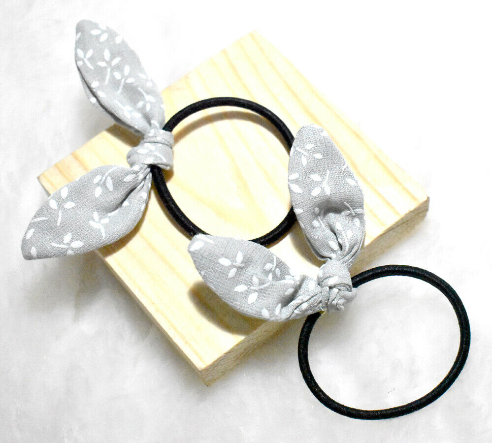 Bow Hair Tie Ropes Rubber Bands Ponytail Holder Hair Band