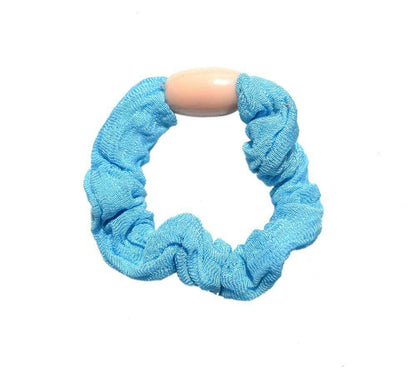 6Pcs Scrunchies Pony Tie Hair Beaded Bobble Bands