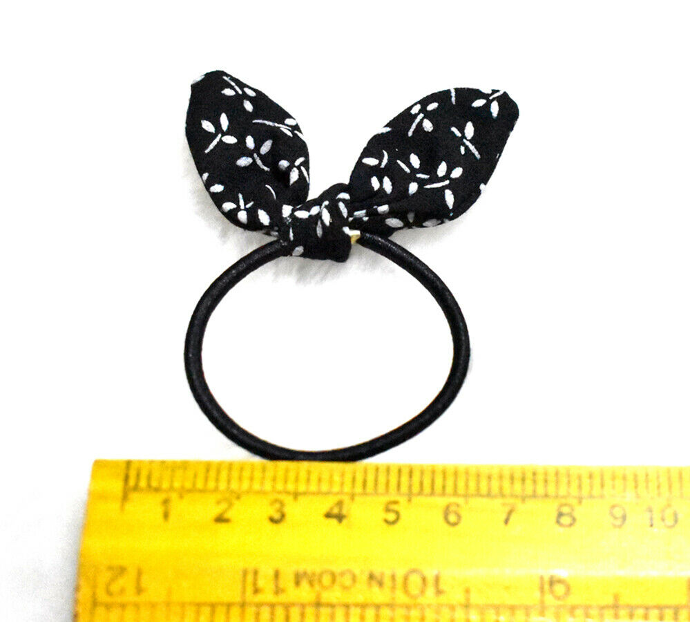 Bow Hair Tie Ropes Rubber Bands Ponytail Holder Hair Band