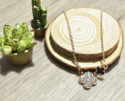Gold Chain Necklaces Retro Crystal Pendent Beachwear