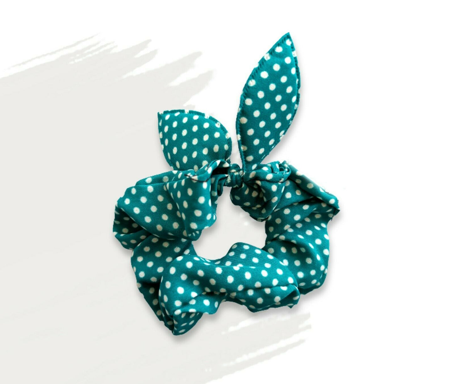 Dotted Hair Band Ring Rope Bow Scrunchies Ponytail Holder