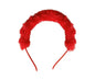 Pom Pom Furry Headband Hair Band Hoop Clip