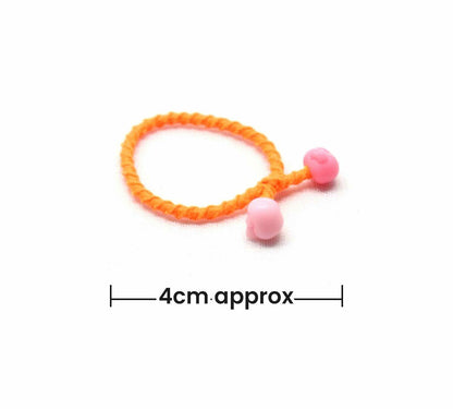 6x Hair Niyyon Tie Hair Bands Ring Elastic Hair Bands