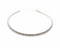 Crystal Necklace Choker Silver/Gold Partywear